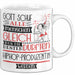 Hiphop-Produzentin Geschenk Becher Tasse Gott Schuf Alle Menschen Gleich Nur Die Besten Durfeten Hiphop-Produzentin Werden Geschenkidee Lustig Weiß Trendation