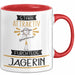 Jägerin Tasse Geschenk Becher Stark Attraktiv Furchtlos Jägerin Lustige Geschenkidee Rot Trendation