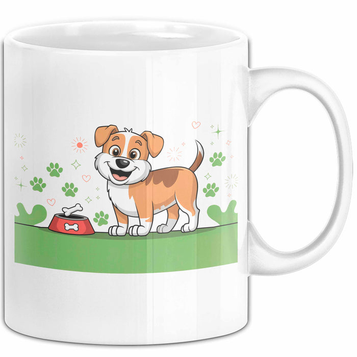 Hundebesitzer Tasse Geschenk Lustige Geschenkidee Spruch Für Hunde Eltern Weiß Trendation