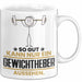 Gewichtheber Geschenk Tasse So Gut Kann Nur Ein Gewichtheber Aussehen Geschenkidee Kaffee-Becher Weiß Trendation