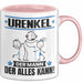 Urenkel Tasse Geschenk für Urenkel Der Mann Der Alles Kann Geschenkidee zum Geburtstag Rosa Trendation