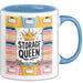 Haushalts Organisator Tasse Geschenk Lustige Geschenkidee Spruch Für Ordentliche Zuhause Liebhaber Blau Trendation