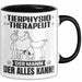 Tierphysiotherapeut Tasse Geschenk für Tierphysiotherapeut Der Mann Der Alles Kann Geschenkidee zum Geburtstag Schwarz Trendation