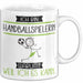 Handballspielerin Tasse Geschenk Ich Bin Handballspielerin Warum Weil Ich Es Kann Geschenkidee Geburtstag Weiß Trendation