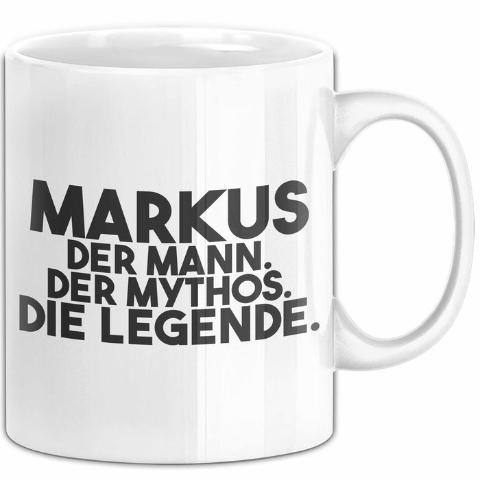 Markus Tasse Markus – Der Mann. Der Mythos. Die Legende. Geschenk