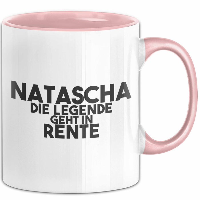Natascha Tasse Natascha – Die Legende Geht In Rente Geschenk