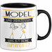 Model Und Prinzessin Tasse Geschenk Für Eine Model Geburtstag Was Ist Deine Superkraft Trendation