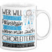 Chorleiterin Tasse Geschenk Spruch Wer Will Schon Prinzessin Sein Wenn Man Auch Chorleiterin Sein Kann Weiß Trendation