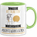 Abenteuerreisende Tasse Geschenk Becher Stark Attraktiv Furchtlos Abenteuerreisende Lustige Geschenkidee Grün Trendation