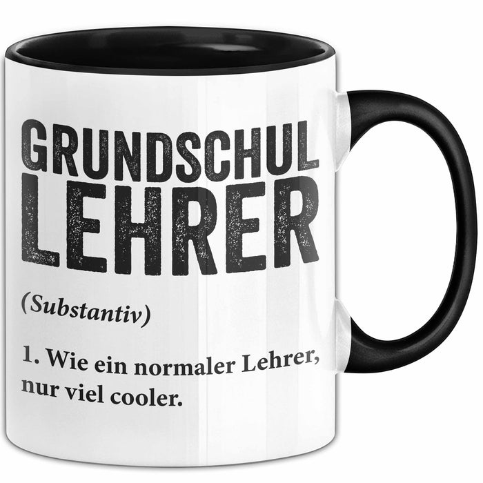 Grundschullehrer Wertschätzung Tasse Geschenk Lustige Geschenkidee Spruch Grundschullehrer Trendation