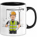 Bauarbeiter Tasse Geschenk Lustige Geschenkidee Spruch Für Bau Profis Trendation