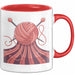 Stricker Tasse Geschenk Lustige Geschenkidee Spruch Für Garn Liebhaber Rot Trendation