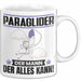 Paraglider Tasse Geschenk für Paraglider Der Mann Der Alles Kann Geschenkidee zum Geburtstag Weiß Trendation