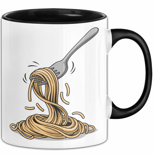 Spaghetti Fan Tasse Geschenkidee für Pasta Liebhaber Trendation