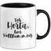 Herta Tasse Ich Herta, Bin Vollkommen Geschenk Schwarz Trendation