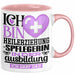 Heilerziehungspflegerin Ausbildung Start Geschenk Tasse Ich Bin Heilerziehungspflegerin In Der Ausbildung Ich Darf Das Kaffee-Becher Geschenkidee Rosa Trendation