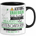 Kiteboarderin Tasse Geschenk Lustiger Spruch Bitte Erheben Sie Sich Seine Majestät Die Kiteboarderin Betritt Den Raum Schwarz Trendation