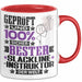 Slackline-Instruktor Geschenk Lustiger Spruch für Slackline-Instruktor Geschenkidee Bester Slackline-Instruktor Der Welt Rot Trendation