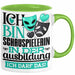 Schauspielerin Ausbildung Start Geschenk Tasse Ich Bin Schauspielerin In Der Ausbildung Ich Darf Das Kaffee-Becher Geschenkidee Grün Trendation