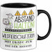 Wildtierschützerin Tasse Geschenk Lustig Abstand Halten Hochleistungs-Wildtierschützerin Mit Drang Zur Perfektion Bei Der Arbeit Trendation