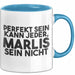 Marlis Tasse Perfekt Sein Kann Jeder, Marlis Sein Nicht Geschenk Blau Trendation