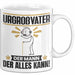 Urgroßvater Tasse Geschenk für Urgroßvater Der Mann Der Alles Kann Geschenkidee zum Geburtstag Weiß Trendation