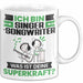 Singer-Songwriter Tasse Geschenk für Singer-Songwriter Geburtstag Lustiger Spruch Kaffee-Becher Was Ist Deine Superkraft Weiß Trendation