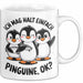 Pinguin Tier Tasse Geschenk Lustige Geschenkidee Spruch Ich Mag Halt Einfach Pinguine Weiß Trendation