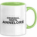 Annelore Tasse Original 100% Annelore Geschenk Grün Trendation