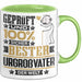 Urgroßvater Geschenk Lustiger Spruch für Urgroßvater Geschenkidee Bester Urgroßvater Der Welt Grün Trendation