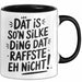 Silke Tasse Geschenk Dat Is So'n Silke Ding Dat Raffste Eh Nicht Geschenkidee Becher mit Name Schwarz Trendation