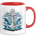 Seemann Tasse Geschenk Lustige Geschenkidee Spruch Für Ozean Liebhaber Rot Trendation
