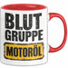 Auto Kfz Mechaniker Tasse Geschenk Lustige Geschenkidee Spruch Blutgruppe Motoröl Rot Trendation