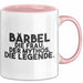 Baerbel Tasse Baerbel – Die Frau. Der Mythos. Die Legende. Geschenk Rosa Trendation