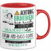 Drum-and-Bass-DJane Tasse Geschenk Lustiger Spruch Bitte Erheben Sie Sich Seine Majestät Die Drum-and-Bass-DJane Betritt Den Raum Rot Trendation