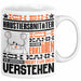 Haustiersanitäter Geschenk Kaffee-Tasse Geschenkidee für Haustiersanitäter Ich Bin Haustiersanitäter Ich Kann Es Dir Erklären Jedoch Nicht Für Dich Verstehen Spruch Lustig Weiß Trendation