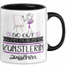 Künstlerin Geschenk Tasse So Gut Kann Nur Eine Künstlerin Aussehen Geschenkidee Geburtstag Weihnachten Lustig Trendation