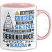 Serienjunkie Geschenk Tasse Lustiger Spruch Erheben Sie Sich Der Serienjunkie Betritt den Raum Rosa Trendation