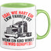 Lkw Fahrer Tasse Geschenk Harte Truckfahrer Trucker Geschenkidee Lustig Grün Trendation
