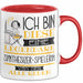 Synthesizer-Spielerin Tasse Geschenk Ich Bin Diese Eine Legendäre Synthesizer-Spielerin Von Der Alle Reden Geschenkidee Geburtstag Weihnachten Rot Trendation