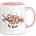 Faultier Liebhaber Tasse Geschenk Lustige Geschenkidee Spruch Für Langsames Leben Fans Rosa Trendation