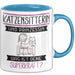 Katzensitterin Und Prinzessin Tasse Geschenk Für Eine Katzensitterin Geburtstag Was Ist Deine Superkraft Blau Trendation