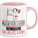Musikverlegerin Geschenk Tasse Becher Die Frau Die Allen Kann Geschenkidee für eine Musikverlegerin Lustig Rosa Trendation