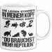 Reptil Bartagame Tasse Geschenk Lustige Geschenkidee Spruch Die Leisen Stimmen In Meinem Kopf Flüstern Immer Wieder Weiß Trendation