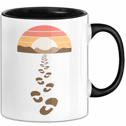 Wandern Tasse Geschenkidee Pfad Entdecker Lustiger Spruch Geschenkidee Lustig Trendation