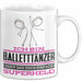 Balletttänzer Geschenk Tasse Ich Bin Balletttänzer Aber Sag Doch Einfach Superheld Lustige Geschenkdiee für Balletttänzer Kaffee-Becher Weiß Trendation