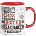 Breakdancer Geschenk Lustiger Spruch für Breakdancer Geschenkidee Bester Breakdancer Der Welt Rot Trendation