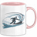 Snowboarder Tasse Geschenkidee Schneereiter Lustiger Spruch Geschenkidee Lustig Rosa Trendation