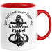Kapitän Tasse Geschenk Der Käptn Hat Immer Recht Und Ich Bin Der Käptn Bootsführer Boot Besitzer Kaffee-Becher Rot Trendation