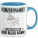 Konzertpianist Tasse Geschenk für Konzertpianist Der Mann Der Alles Kann Geschenkidee zum Geburtstag Blau Trendation